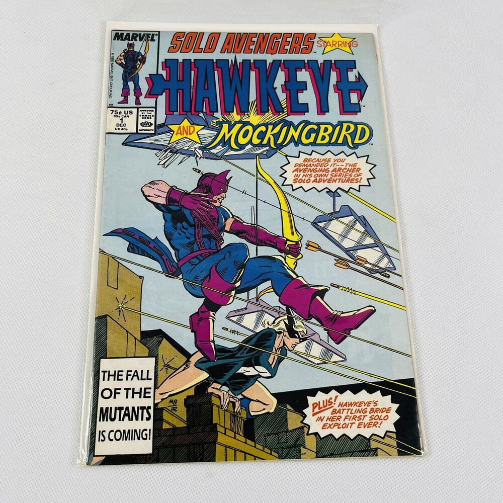 5 for‎ $25| Solo Avengers #1 ( Marvel, 1987) Hawkeye & Mockingbird